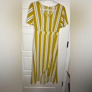 Altar’d State Striped Midi Dress